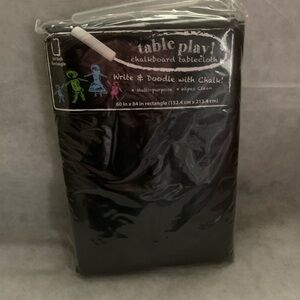 New Chalkboard Tablecloth for Play, Halloween Themed Decor, and Crafts